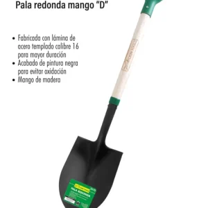 Pala redonda mango tipo D