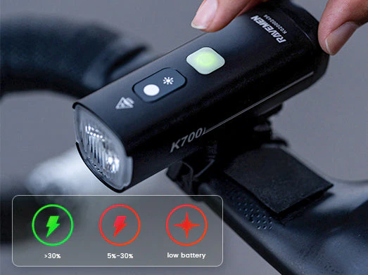 Luz delantera Ravemen K700 - Imagen 8