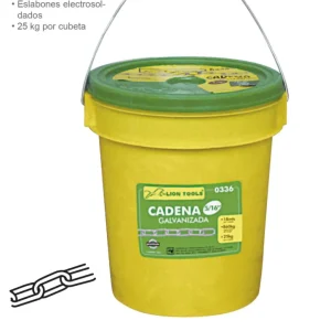 Cadena galvanizada 1/8