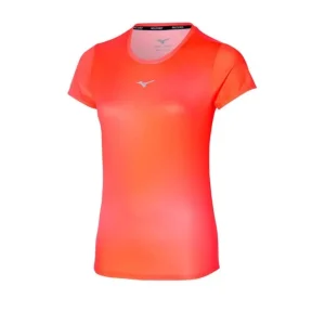 MIZUNO CAMISETA CORE GRAPHIC TEE W  NARANJA