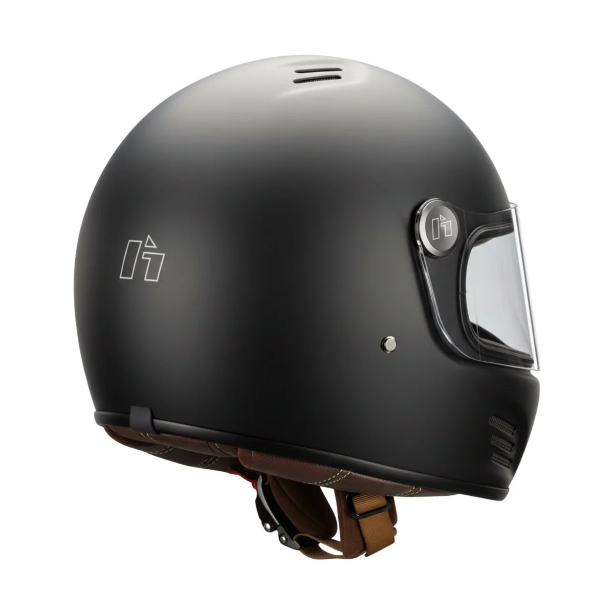 Casco Indie Negro Mate - Imagen 4