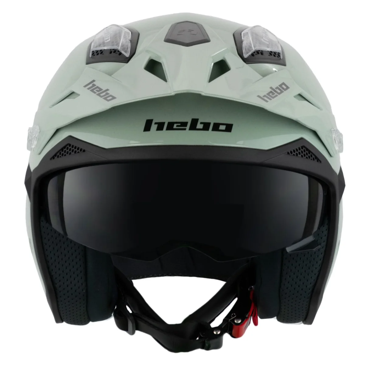 Casco Zone 5 Monocolor Verde - Imagen 6