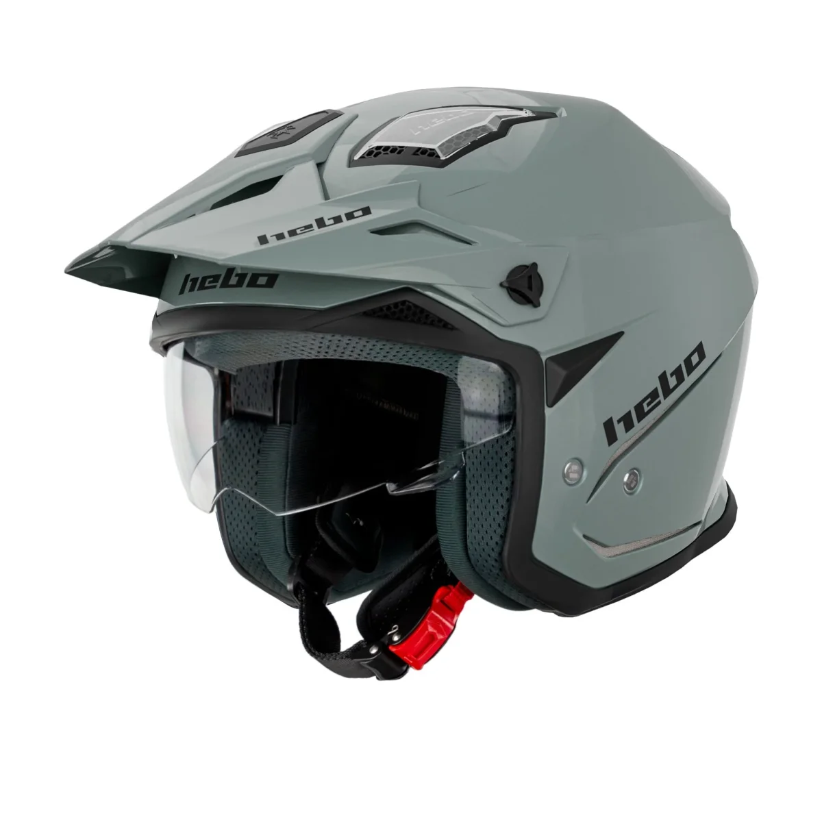 Casco Zone 5 Monocolor Verde - Imagen 3