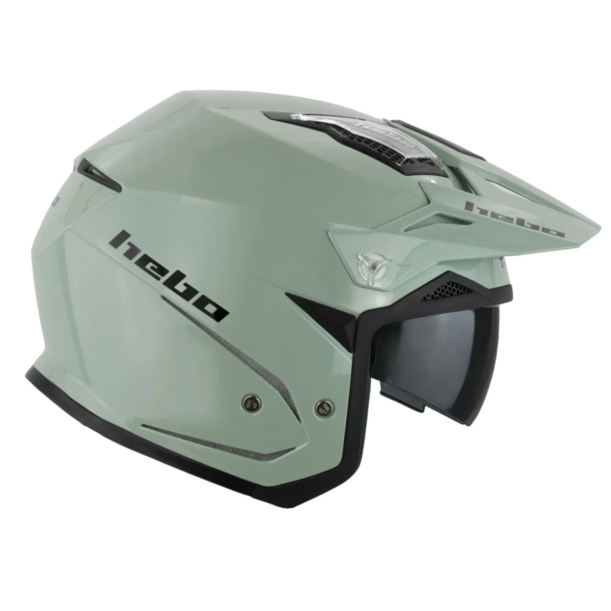 Casco Zone 5 Monocolor Verde - Imagen 5