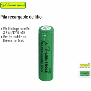 Pilas recargable para litio modelo 18650