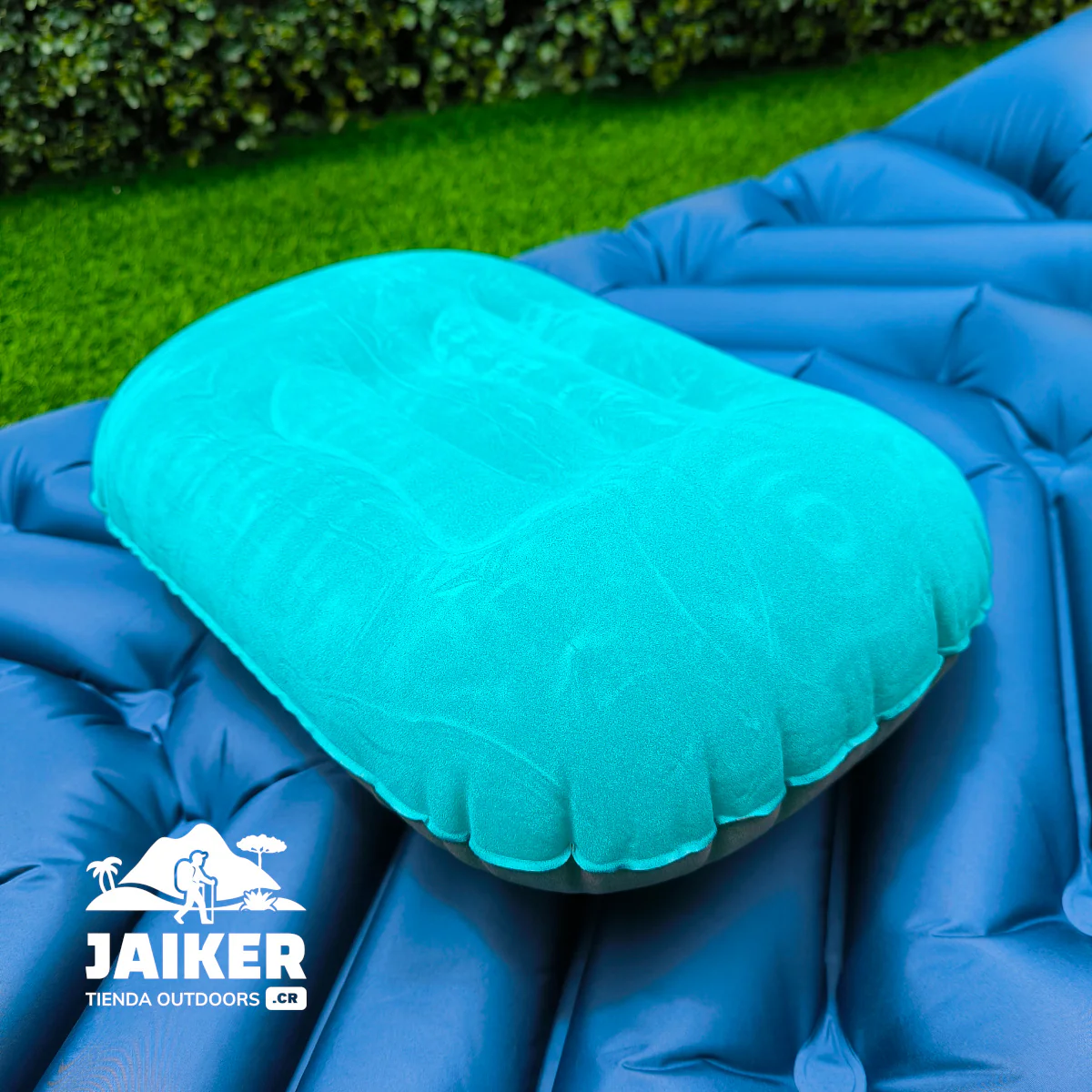 Almohada Inflable Ligera, Compacta, Confortable, Anti-Ácaros - Imagen 4