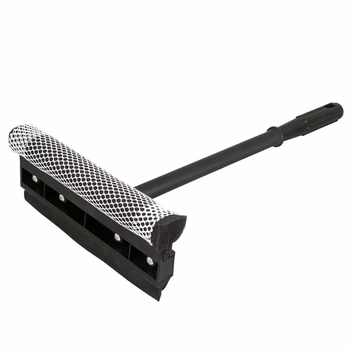 limpia vidrios con jalador y esponja