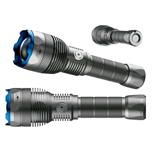 Linterna aluminio SMDLED recargable