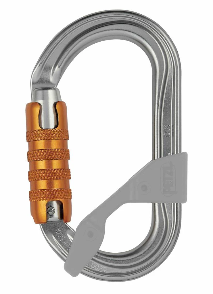 Mosqueton Petzl OK - sistema de bloqueo TRIACT-LOCK - Imagen 3