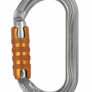 Mosqueton Petzl OK - sistema de bloqueo TRIACT-LOCK