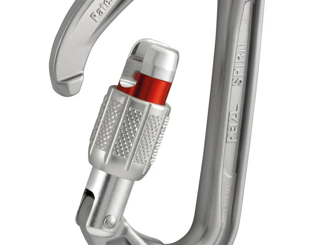 Mosqueton Petzl (Seguro De Rosca Spirit) - Imagen 4