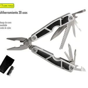 NAVAJA MULTIHERRAMIENTA 20 USOS LION TOOLS 0896