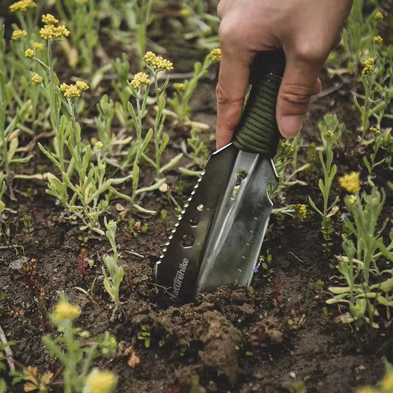 Pala Compacta Multifuncional Naturehike en Acero Inoxidable - Imagen 5