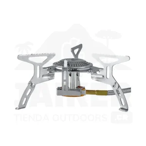 Estufa de Gas Naturehike 3000W para Camping, Compacta y Potente