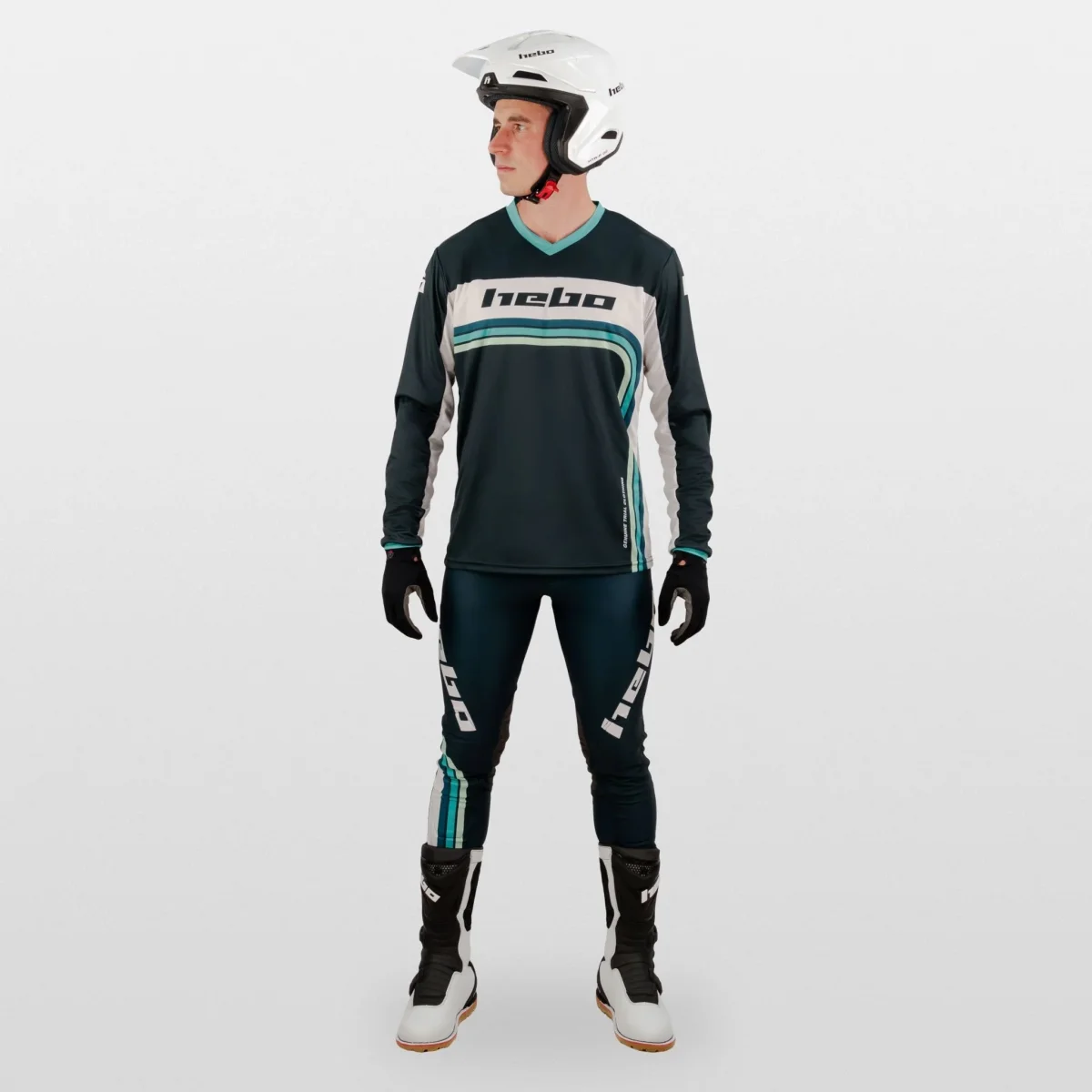 Pantalon Pro Trial Retro Verde - Imagen 4