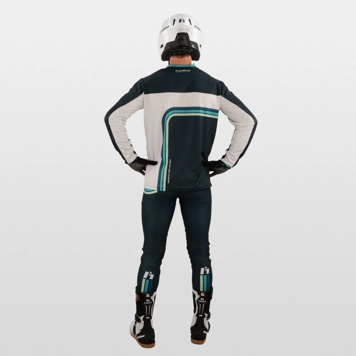 Pantalon Pro Trial Retro Verde - Imagen 5
